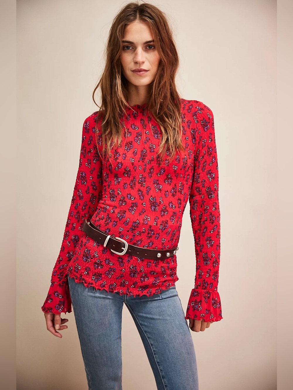 Free People River Knit Top XL